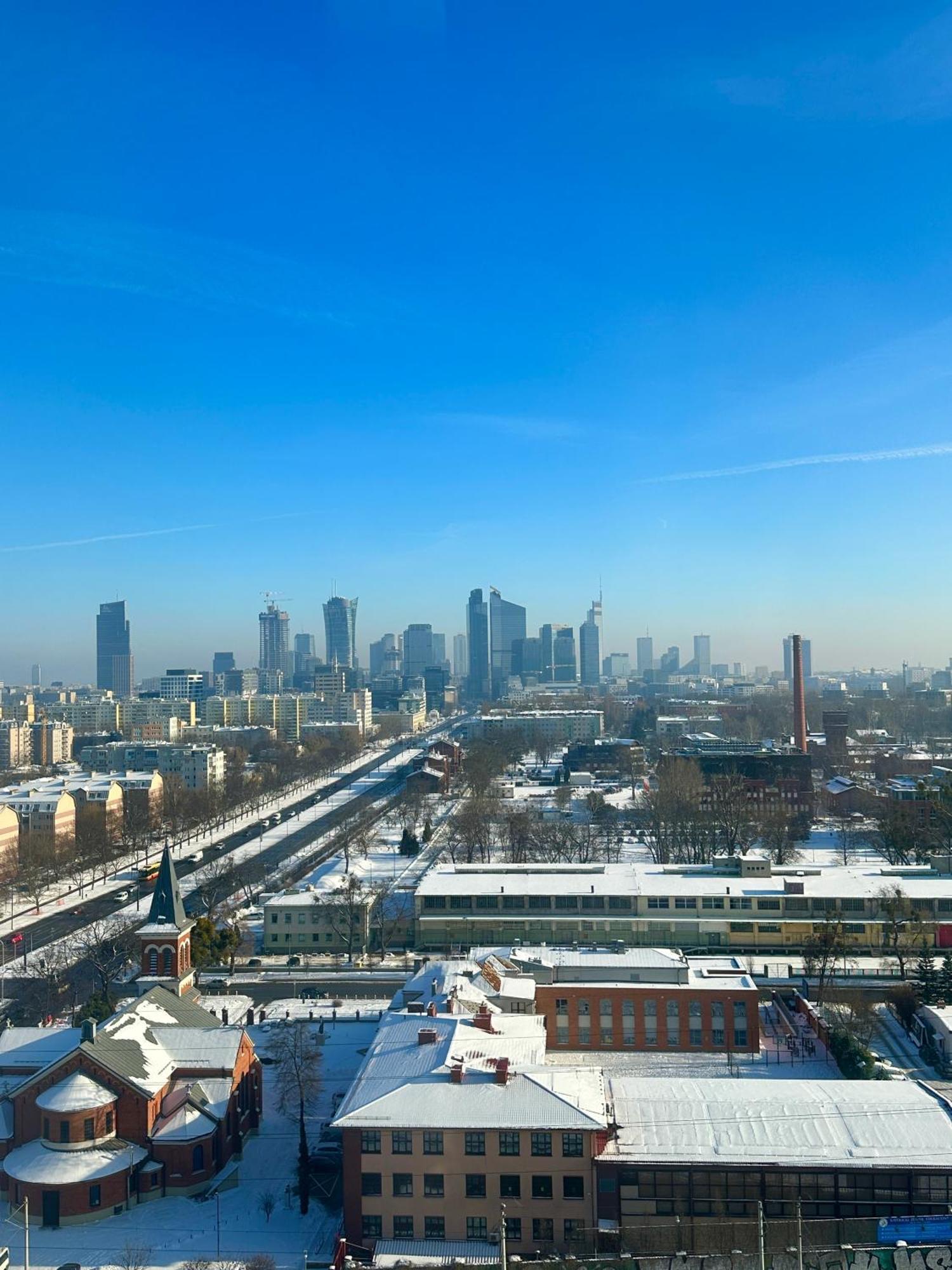 Sky Tower Apartments Warszawa Eksteriør billede